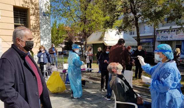 Δήμος Βέροιας: Ολοκληρώθηκε η διαδικασία των δωρεάν Rapid Test στην Πλατεία Ωρολογίου - Δύο (2) θετικά δείγματα